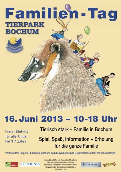 Plakat Familientag 2013