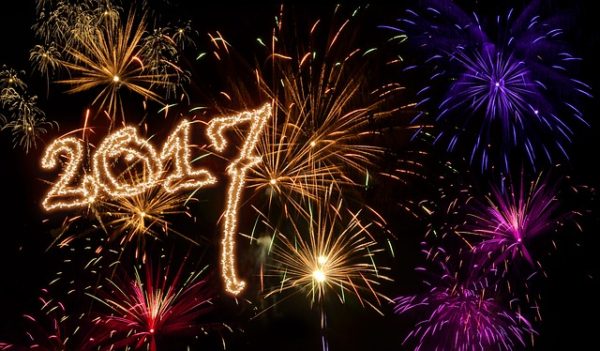 Feuerwerk Silvester neues Jahr 2017