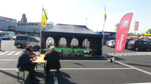 Präsentationsstand des KGV Bochum-Riemke im Hannibal Center